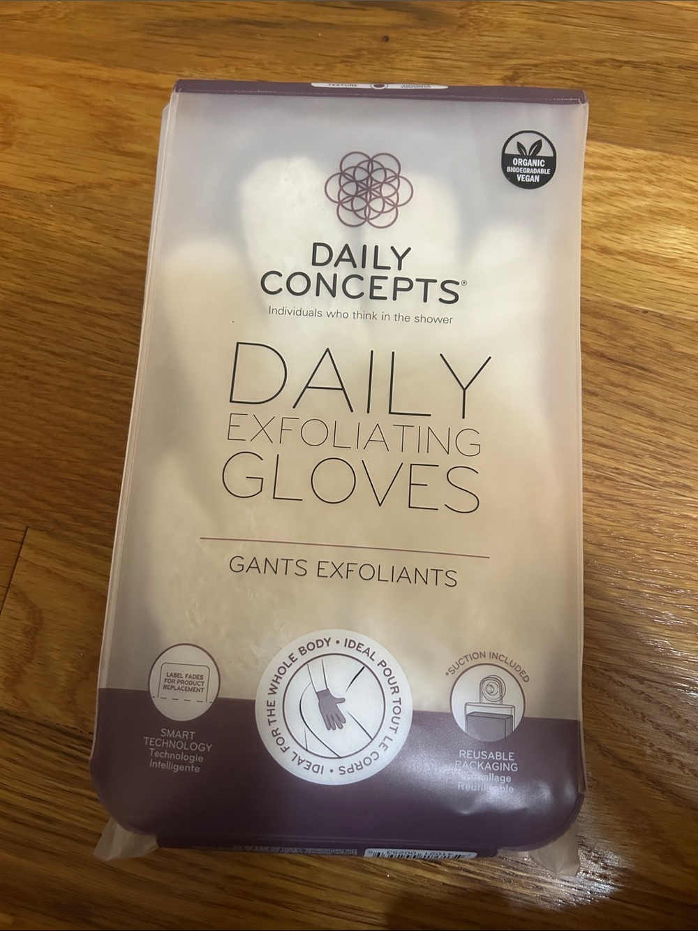 Spa exfoliating gloves NEW